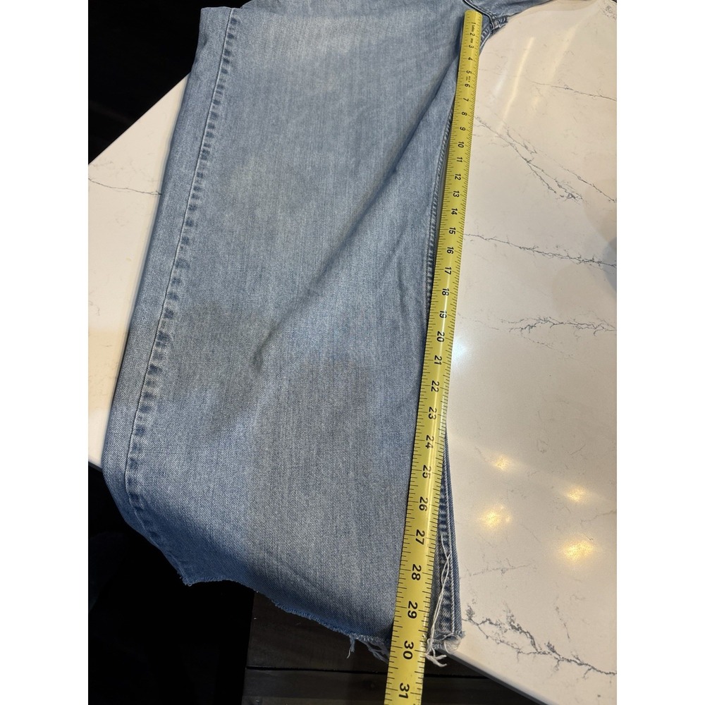 Vintage Wrangler Jeans Mens 38X30 Blue Loose Straight Baggy Skater Relaxed Y2K - Picture 8 of 9